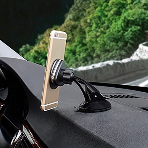 Car Phone Mount, Xnyocn MagGrip Dashboard and Windshield Magnetic Universal Car Mount Holder for Smartphones including iPhone 7, 7S, 6, 6S, Galaxy S8,S7, S6 Edge