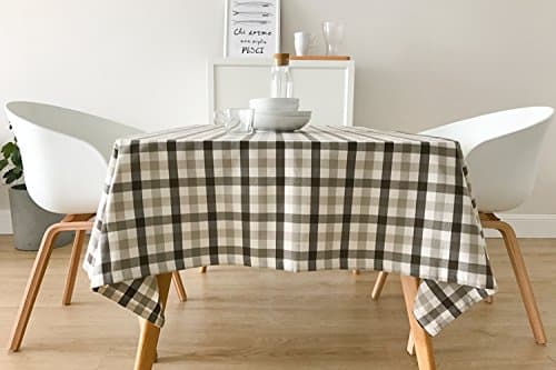 Tablecloths For Rectangle Tables Engineered Printed Fabric Tablecloth Simple Modern Teapoy-D-140x240cm(55x94inch)