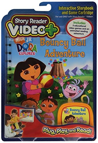 Story Reader Video Plus Dora Bouncy Ball Adventure Spiral-bound – June 30, 2007