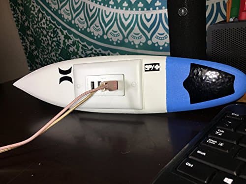 High Quality Fast-Charge 4-Port USB Surfboard CHARGING Station Plug and Play John John Florence Model