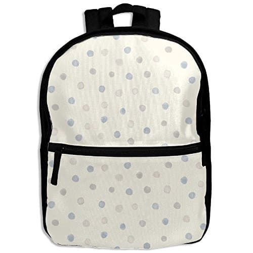 Geometric Pattern Of Colored Dots Casual Funny Backpack School Bag Boys & Girls School Book Bag