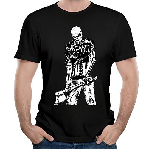 Watch Dogs 2 Dedsec Skeleton Mens Round Collar Tshirt