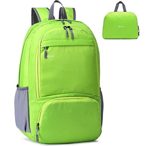 Backpack Backpack 30L Folding Ultralight Rucksack, Unisex Durable Handy Daypack for Travel& Outdoor Sports (Green)