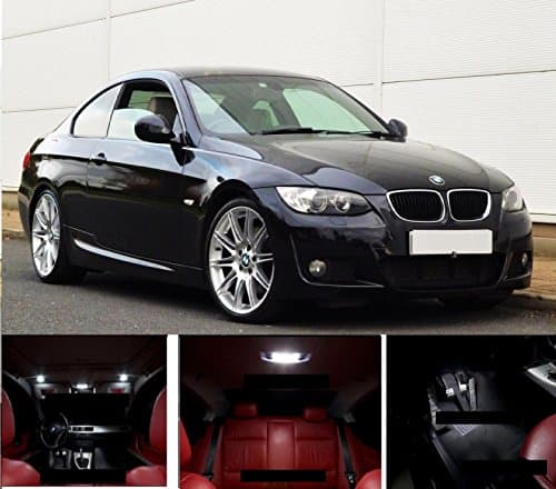 18 Pcs Premium 3 Series E92 05-13 Interior Pure White Full Upgrade LED Light Kit