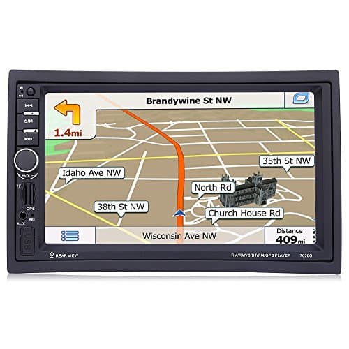 SZYT 7 inch Bluetooth MP5 player navigation reversing image Middle East map