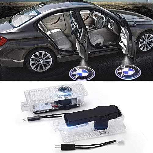 2 Pcs Car Door LED Light Logo HD Projector Welcome Ghost Shadow Low Consumption Shadow Lights for BMW Series
