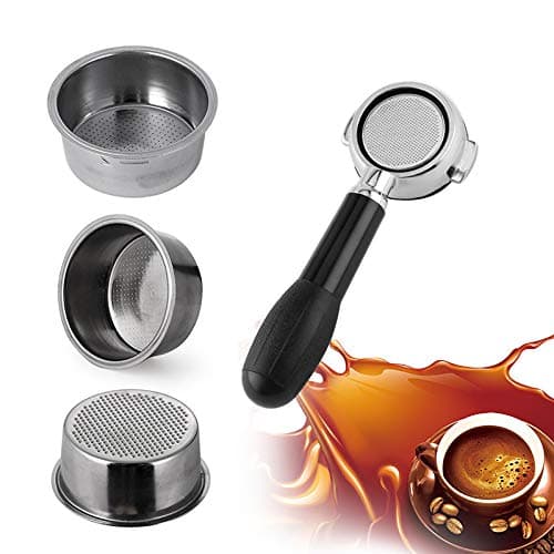 CER0T Coffee Filter Coffee 2 Cup 51mm Non Pressurized Filter Basket For Bre-ville Delonghi Krups