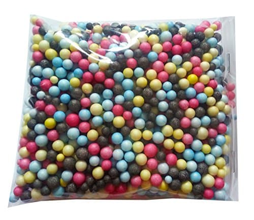 Crafts Foam Beads Size 3-5mm/Pack Colorful Rainbow Diy Craft Cheap Fluffy Slime Styrofoam Polystyrene Floam Kit Wedding Party Decorative Assorted Art
