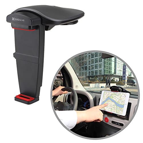 EXOGEAR ExoMount Tablet S Universal Prestigio MultiPad 7.0 Ultra +/+ New/Duo/Duo New Tablet Car Dashboard Mount w/Multi-Angle 360-Degree Rotation Viewing