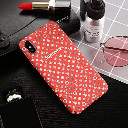 iPhone8 Plus Case, iPhone7 Plus Case, DWARM RED Street Fashion Slim Fit Case for iPhone8 Plus