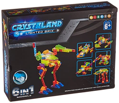 VENDOR 6-in-1 Mini Magnetic Construction Models Building Blocks Toys DIY 3D Magnetic Designer Learning Educational Bricks Kids Gift, 134 Piece/Lot