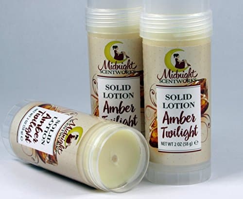 Amber Twilight Oakmoss & Amber Solid Lotion - Vegan