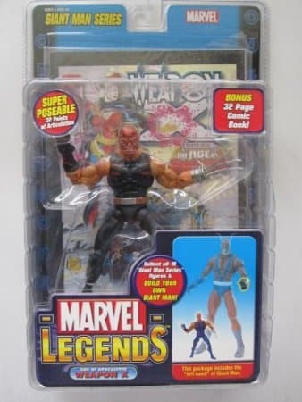 Marvel Legends Giant Man Series - Weapon X Burned Head Variant Figure - Wal-Mart Exclusive