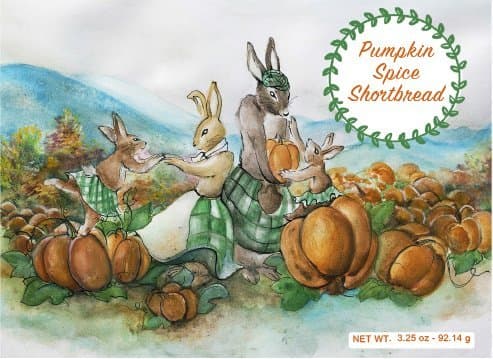 Allens Pumpkin Spice Shortbread