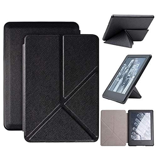 Christmas Best Kindle Accessory!!Kacowpper Slim Leather Case Smart Cover for Amazon Kindle Paperwhite 4 2018 Sleep/Wake