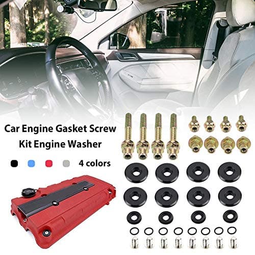 Beaviety Car Modification Engine Gasket Bolt Kit For Honda Civic B Series Washer