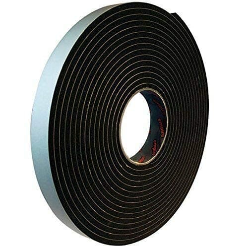 Single Sided Black Polyethylene Foam Adhesive Tape 20 Meters