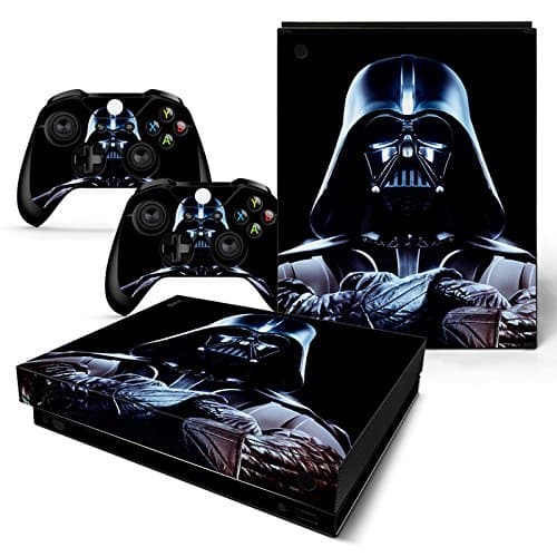 FriendlyTomato Xbox One X Console and Wireless Controller Skin Set - Star Warrior - XboxOne X XOX Sticker Vinyl