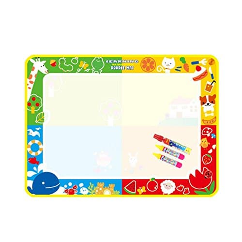 Water Doodle Drawing Mat with Magic Pen Perfect as Educational Toy for Children Kids 40 by 27.2 Inches