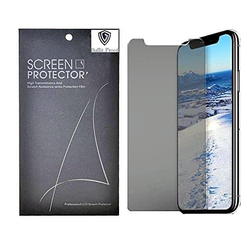 IPhone X Privacy Screen Protector Tempered Glass Limited Anti-Scratch Easy Application