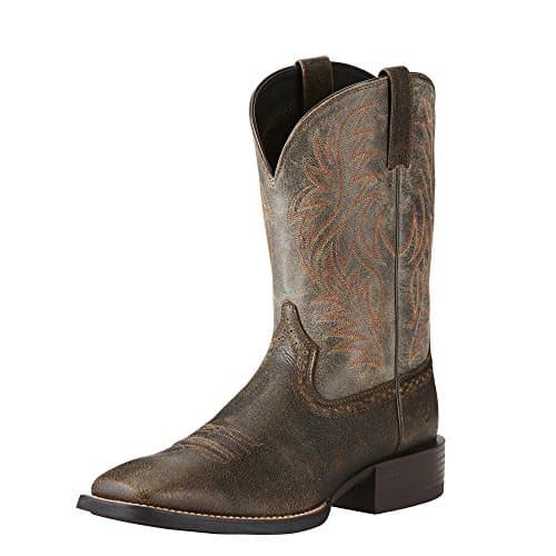 ARIAT Men's Sport Wide Square Toe Western Boot