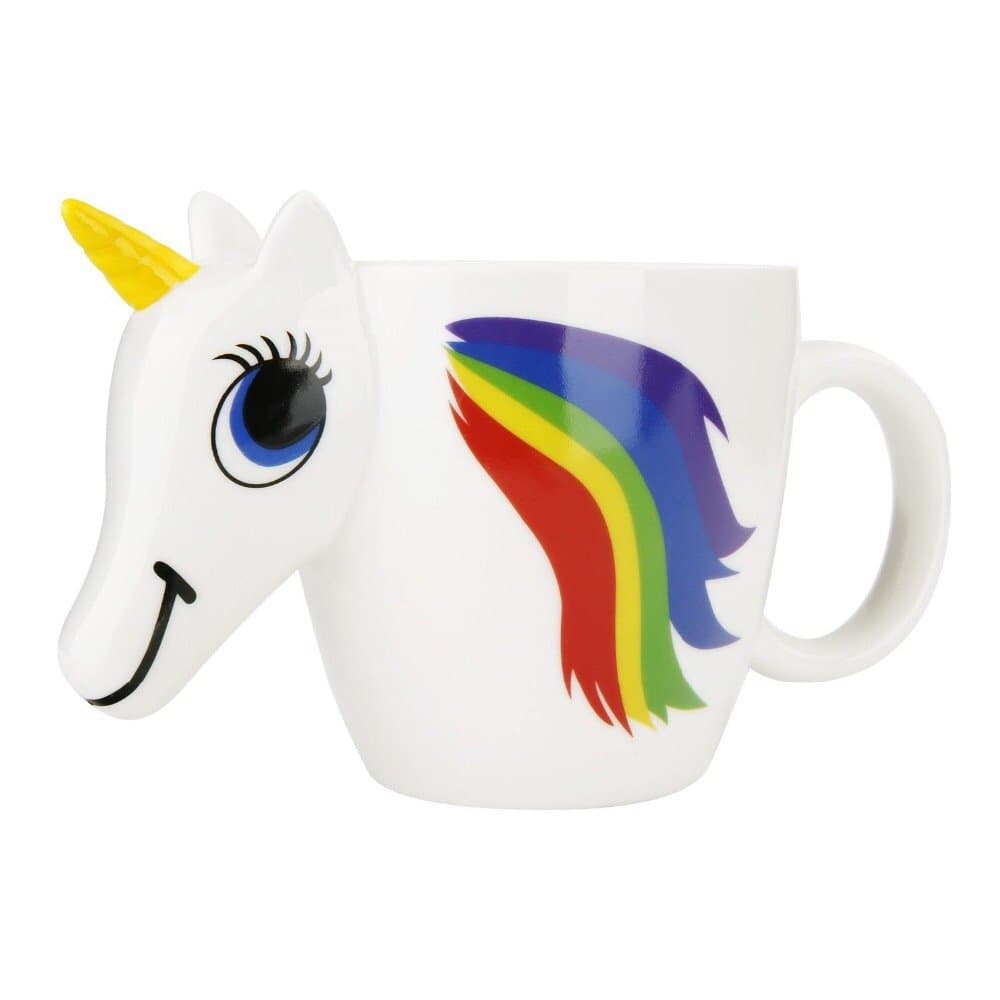 Fleetwood Storms Colour Changing Unicorn Mug, Multi-Colour
