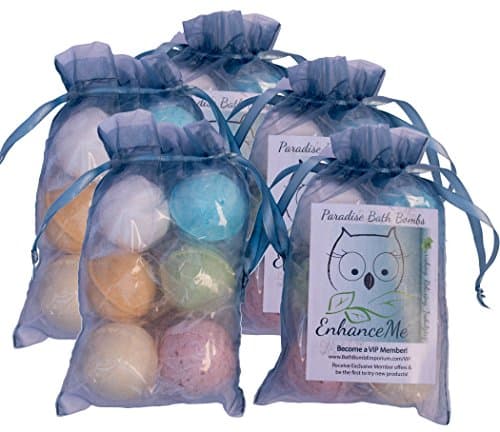 Wholesale 5 Sets (30) Bath Bombs from Enhance Me, Handmade in USA with Organic Coconut Oil