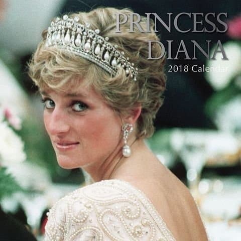 2018 Princess DIANA Wall Calendar