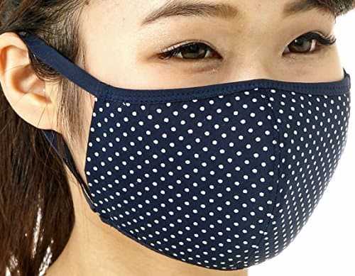 Tuyon UV Protection Mask, Washable Reusable 2 Navy