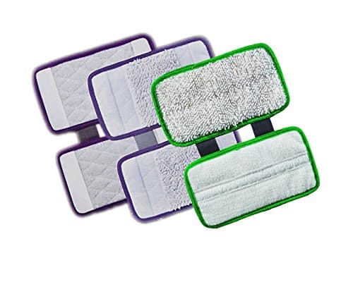 Eshoppercity Replacement Pads - 3pcs Carpet Cleaning pad and Scrub pad, Hard Floor Microfiber (2pc Pack) for Shark Sonic Duo XTCRU500