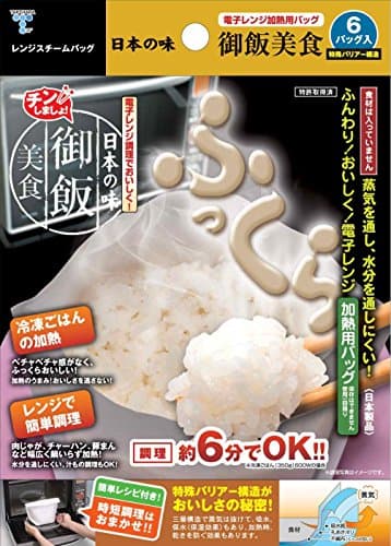 Takehara canning range steam bag plump rice bag 6 pieces RB-1