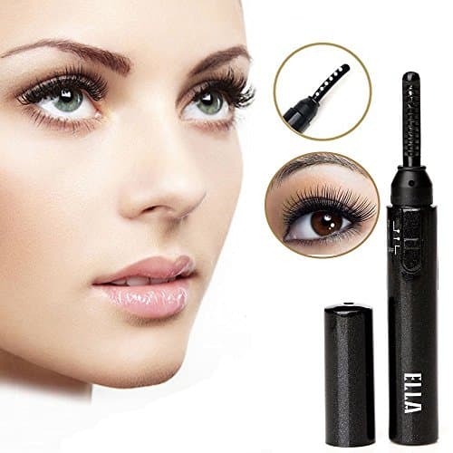 Fukkie Heated Eyelash Curler - Quick Eyelash Curler with Massage Function, Makeup Tools for Eyelashes Curling and Care