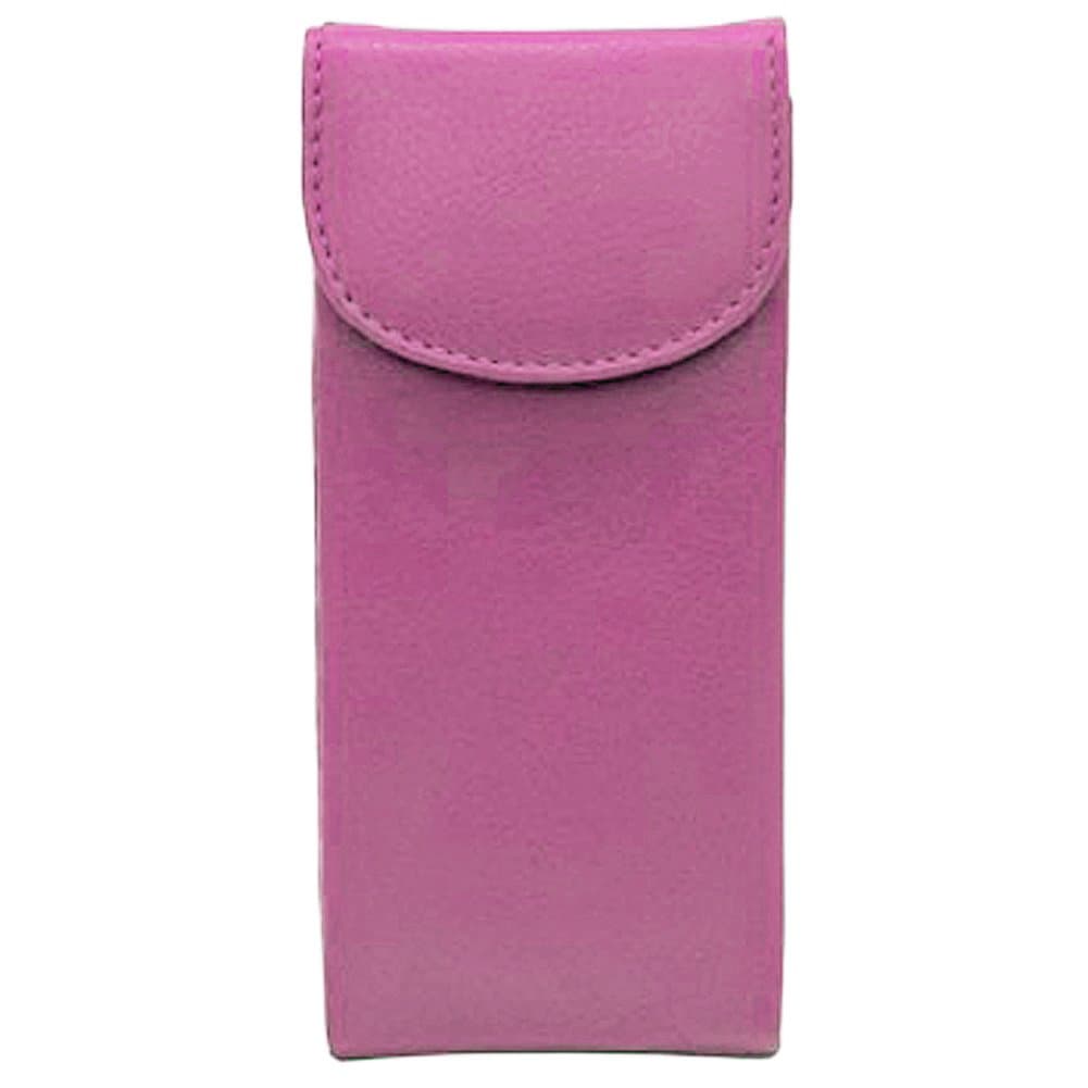 ili New York 6470 Leather Double Eyeglass Holder