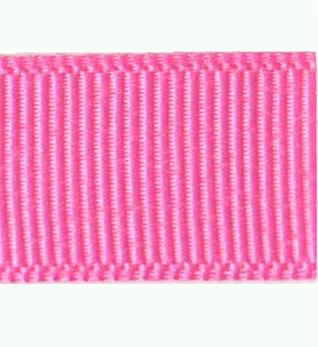Jay Company 7/8 Inch Wide Solid Color Grosgrain Craft Sewing Ribbon Trim, 100 Yards, Variety of Colors Available (Hot Pink)