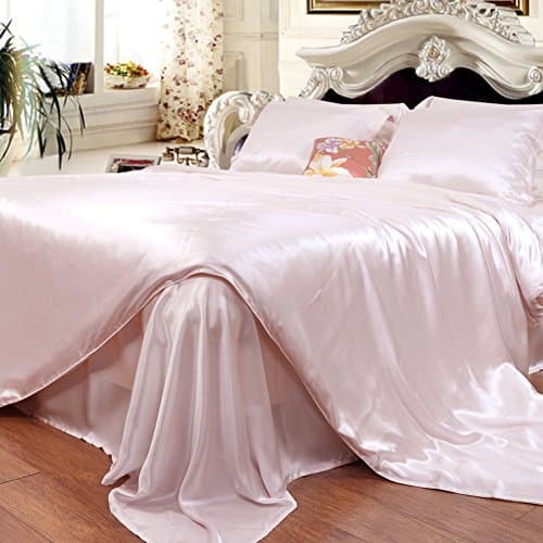 Silk wide seamless sheets/ pure silk bed linen-D 140x200cm(55x79inch)