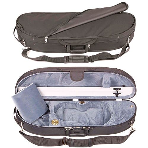 Bobelock Half Moon 1047 Black/Gray 3/4 Violin Case