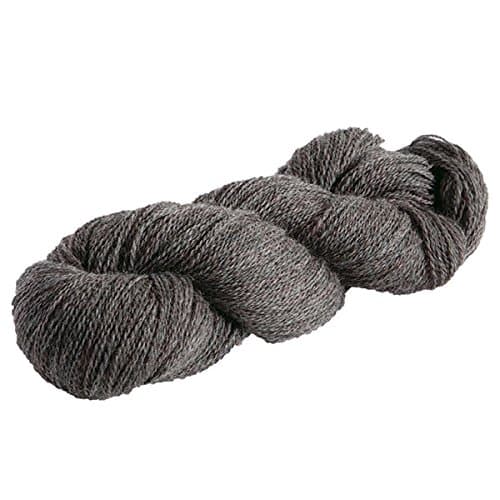 3 Pack - Shadow Heathered Lace Yarn: Merino wool 50gm Hanks in Basalt Heather