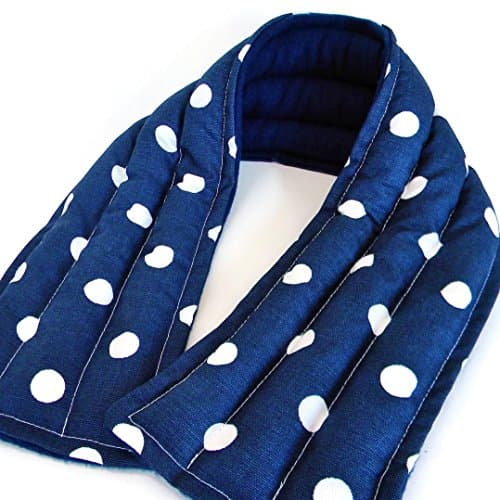 Extra Long Neck Heating Pad, Rice Flax Filled Heated Pillow Wrap