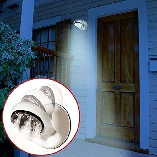 Morin Motion Activated LED Light Cordless Lamp - Automatic Induction Lamp -Battery Powered Sensor 360 Degrees Rotate Mini LED Night Light