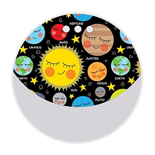 Portable Wireless Bluetooth Speaker, Customized Powerful Volume, Enhanced Bass Wireless Speaker for iPhone, iPad, Android and Smartphone, Good Gift for Freinds and Partners - Solar Eclipse Planets