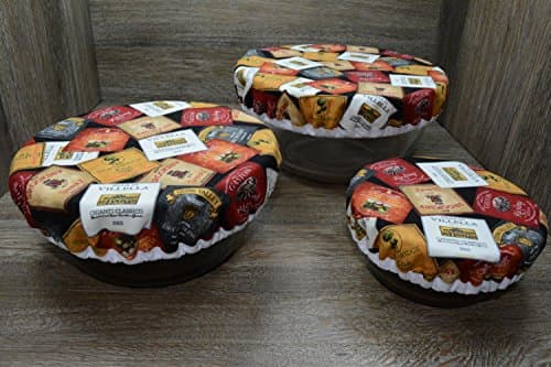 Eco-Friendly // Reusable // Bowl Covers // Set of 3 // All About Wine
