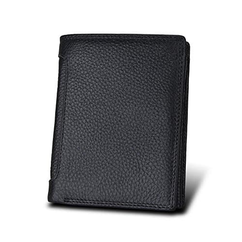 XingJue Rfid Blocking Genuine Leather Wallet for Men - Credit Card Protection