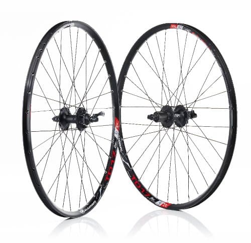 26" Black Alex Rim, 32 Hole, Deore 8/9 Speed (Pair)