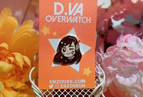 Overwatch & Original【 Enamel Pins 】 (D.VA)