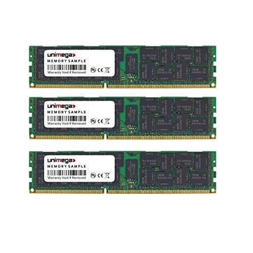 24GB (3x 8GB) Dual Channel Kit for Apple Mac Pro 5.1 2x2.93ghz 2x6 Core (12 Cores) Intel Xeon Westmere (2010) DDR3 1333 MHz PC3-10600R RDIMM 2RX4