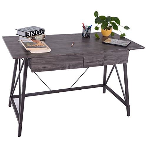 New Wood Writing Desk Computer Table with Drawers Home Office Furniture Workstation WD-101