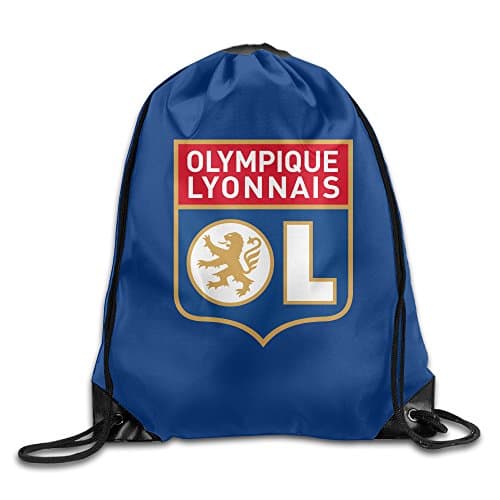 SHUIZHUYU Lyon LYONNAIS Team Logo Drawstring Backpack Sack Bag