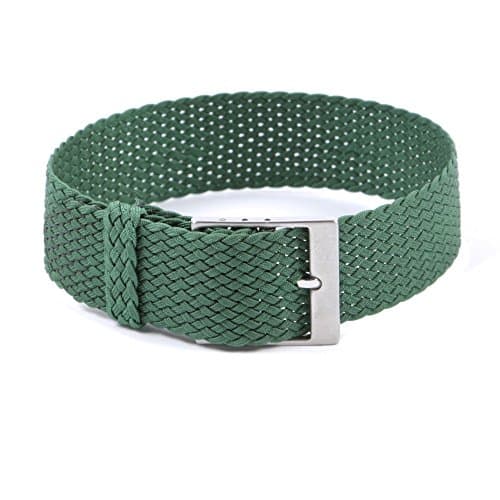 PERLON Straps 20 mm 16 Colours AVALAIBLE (Green)