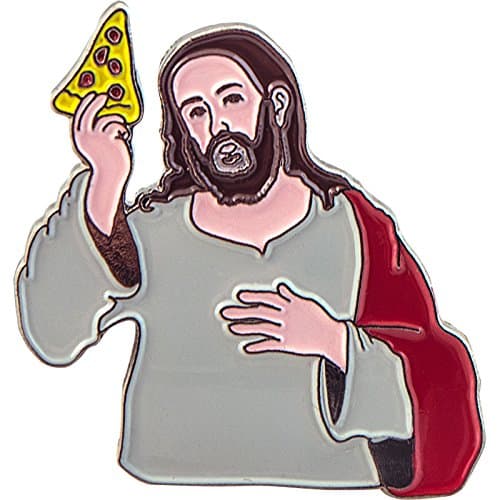 Pizza Skateboards Last Supper Enamel Pin