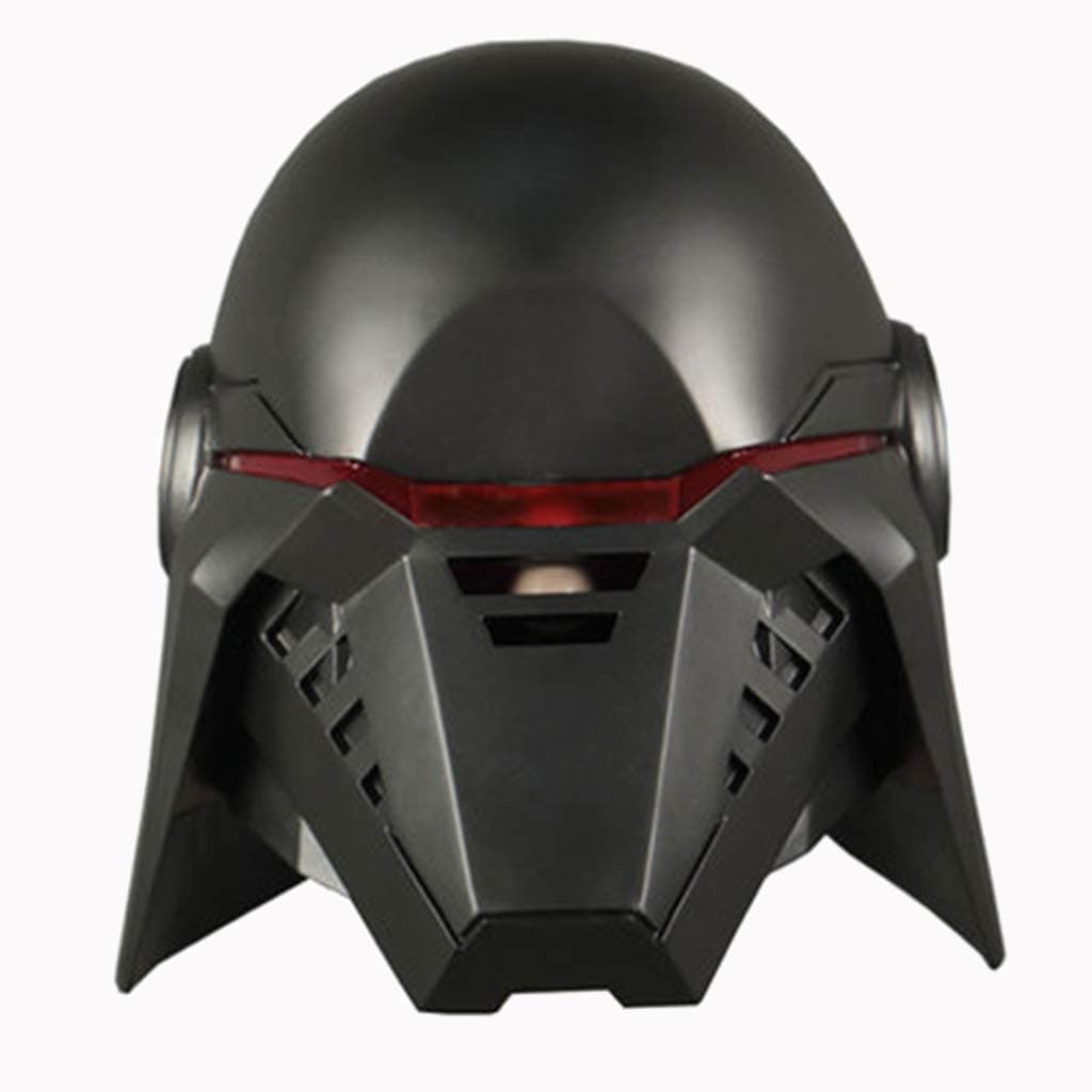 nihiug Star Wars Jedi: Fallen Order helmet mask Darth Vader Helmet Costume Mask Suitable for Halloween Carnival Masquerade Party,Black-OneSize